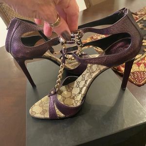 Authentic Gucci high heal shoes